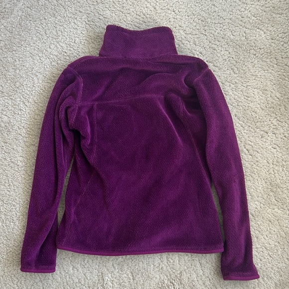 Patagonia Purple Fleece Half Snap - S - Picture 3 of 3